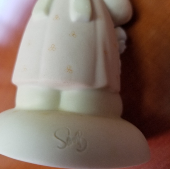 1986 Rare Club Signed Precious Moments - Birds of a Feather Collect Together - Picture 9 of 9